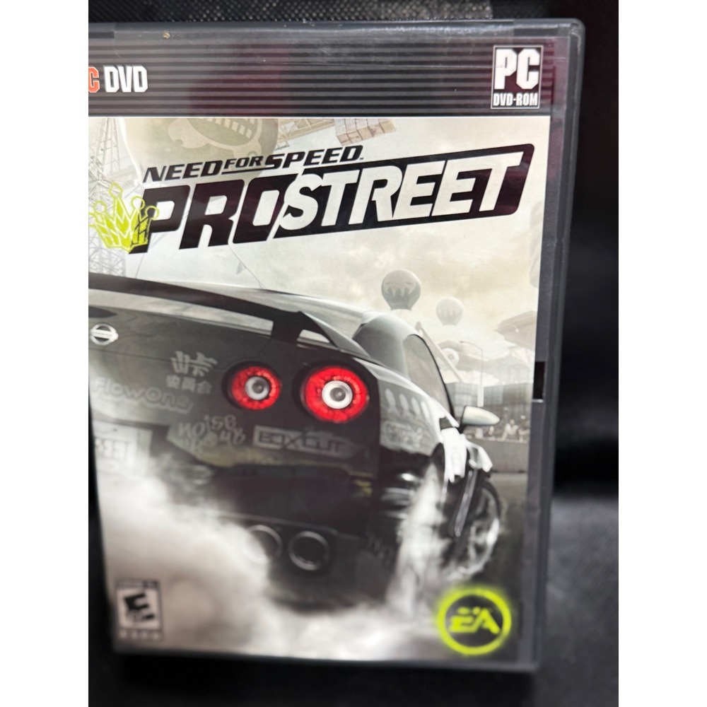 Need for Speed ProStreet PC DVD-ROM EA Racing Game 2007 Electronic Arts